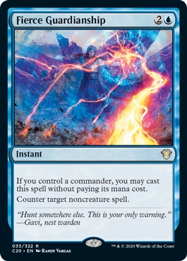 Fierce Guardianship Commander 2020